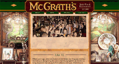 Desktop Screenshot of mcgrathspub.net