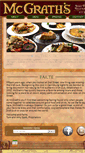 Mobile Screenshot of mcgrathspub.net